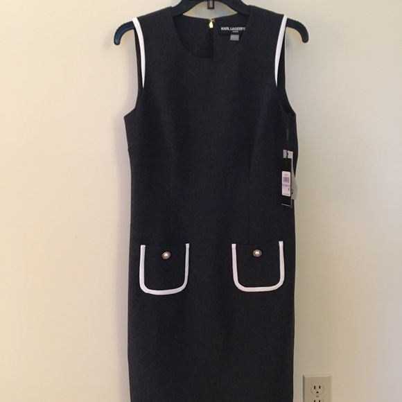 NWT Karl Lagerfeld sheath dress, NWT - Picture 2 of 7